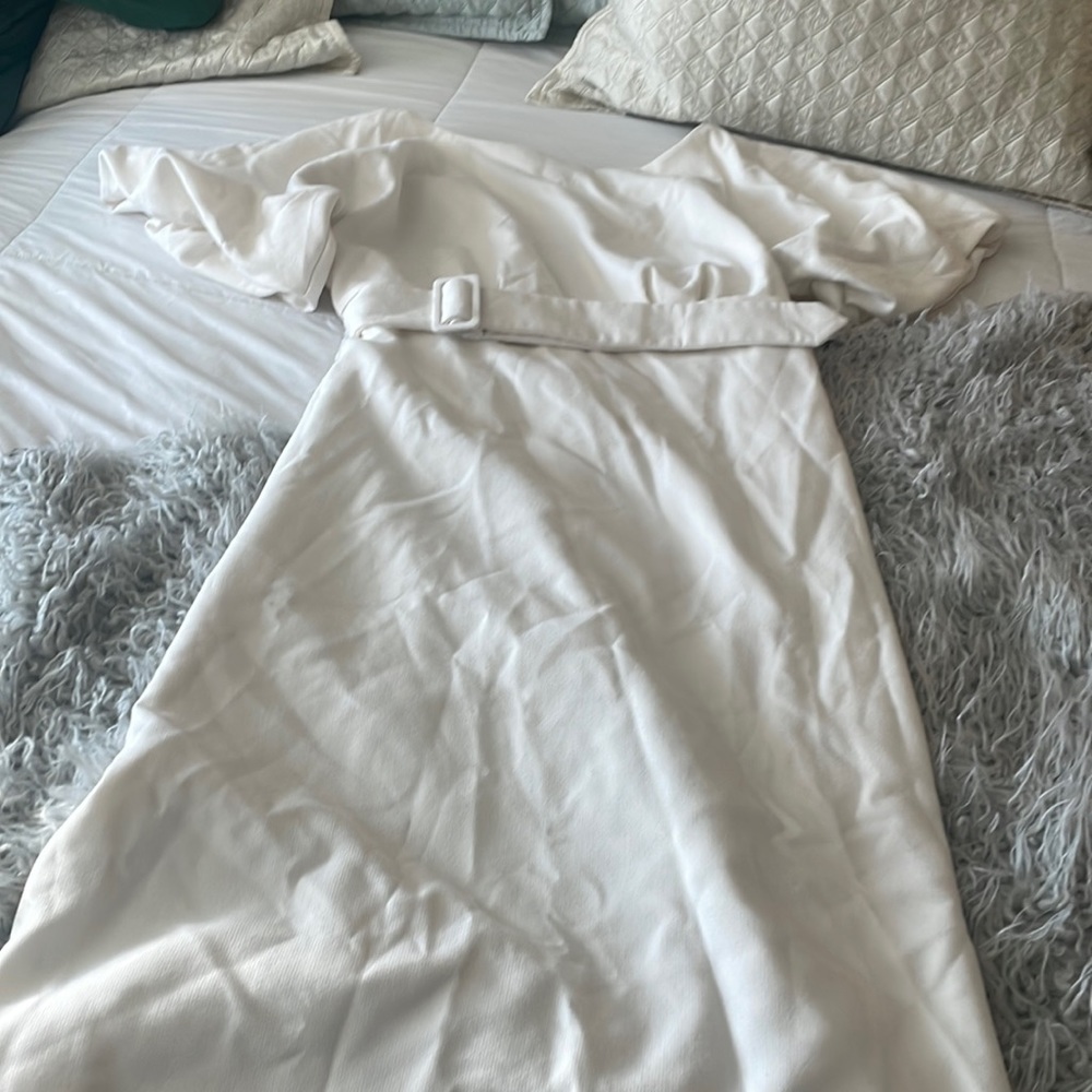 Ann Taylor cream dress